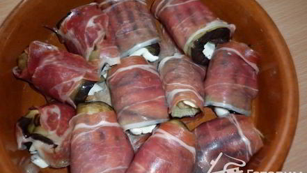 Рецепт баклажановых рулетиков