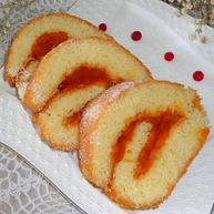 Рецепт Бисквитного быстрого рулета за 5 минут