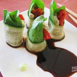 Рецепт Быстрых рулетиков с цуккини