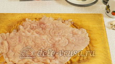 Рецепт куриного рулета с черносливом