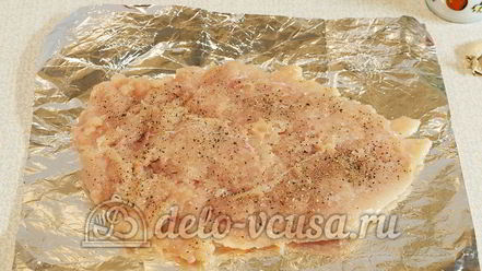 Рецепт куриного рулета с черносливом