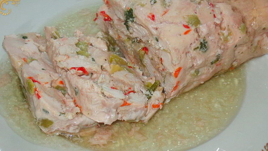 Рецепт куриного рулета