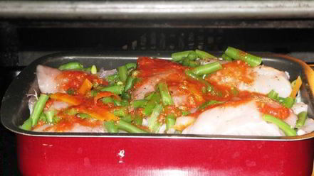 Рецепт куриных рулетиков с овощами