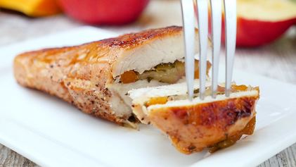 Рецепт Куриных рулетиков с тыквой