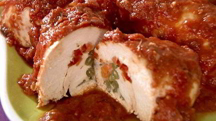 Рецепт Куриных рулетов в дижонской горчицей