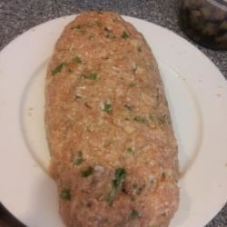 Рецепт Мясного рулета фаршированного баклажанами и сыром