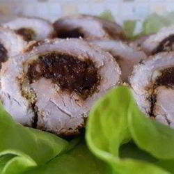 Рецепт Мясного рулета с черносливом