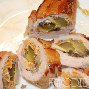 Рецепт Мясных рулетиков в духовке