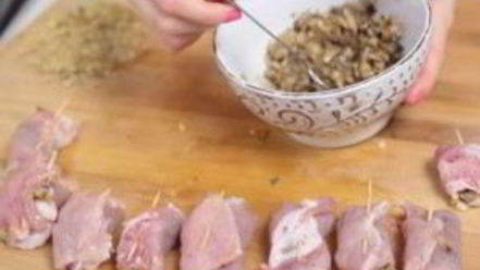 Рецепт новогодних рулетиков