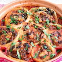 Постные рулетики