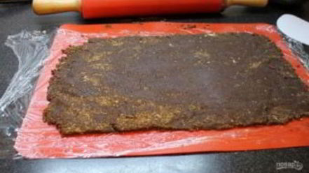 Рецепт рулета брауни без выпечки