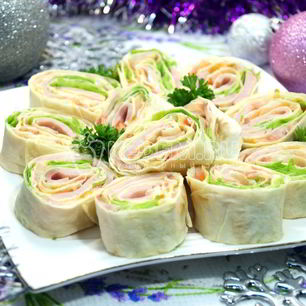 Рецепт Рулета из лаваша Закусочный