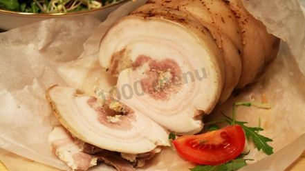 Рецепт рулета из пузанины вареный