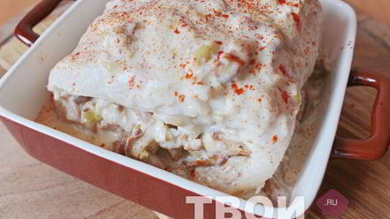 Рецепт рулета из рыбы