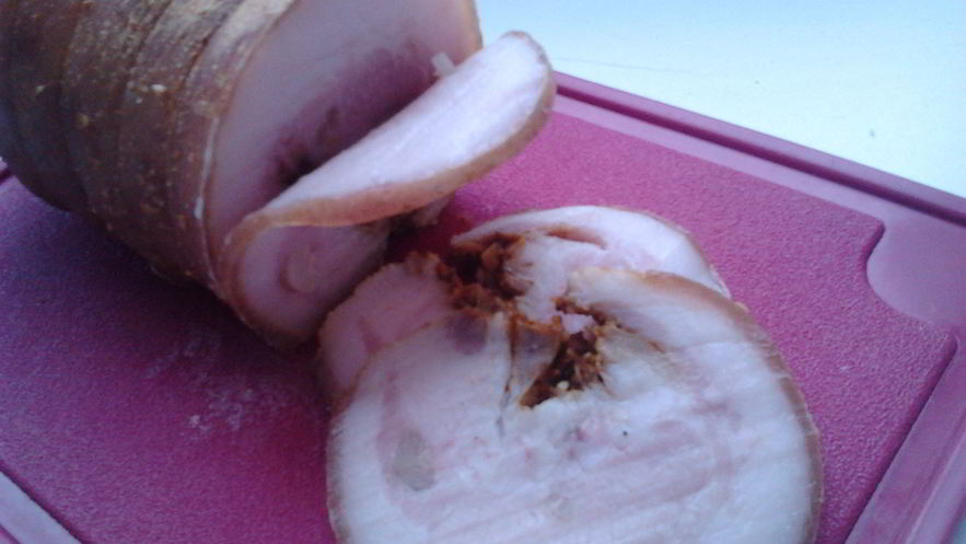 Рецепт рулета из щековины