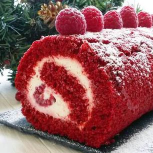 Рецепт Рулета Красного бархат