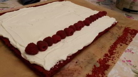 Рецепт рулета красного бархат