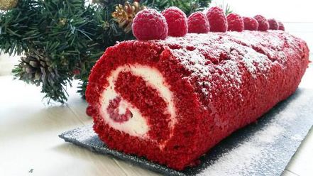 Рецепт рулета красного бархат