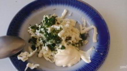 Рецепт рулета омлетного с плавленым сыром