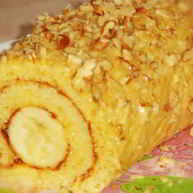 Рецепт Рулета с бананом