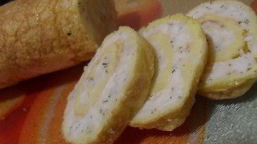 Рецепт рулета с сыром