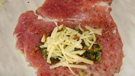 Рецепт рулетика с гарниром картошка по-домашнему