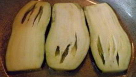 Рецепт рулетиков из баклажанов с корейской морковкой