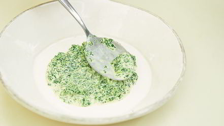 Рецепт рулетиков из баклажанов со шпинатом