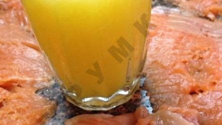 Рецепт рулетиков из форели с апельсинами