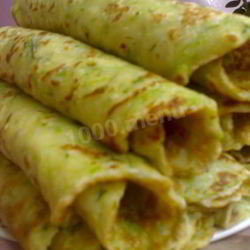 Рецепт Рулетиков из кабачков с чесноком