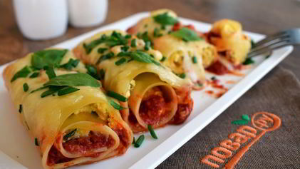 Рецепт Рулетов из лазаньи