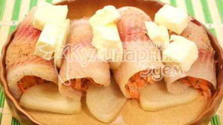 Рецепт рыбных рулетов из тилапии