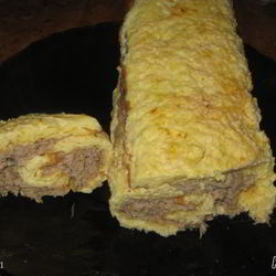 Рецепт Яично-мясного рулет