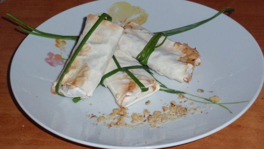 Рецепт закусочных рулетиков