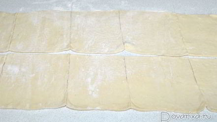 Рецепт самсы из готового слоеного теста