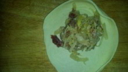 Рецепт самсы из готового теста