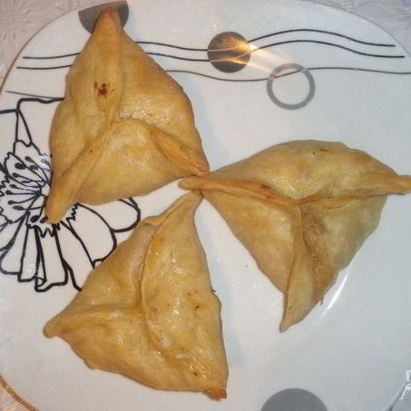 Рецепт Самсы из пресного теста