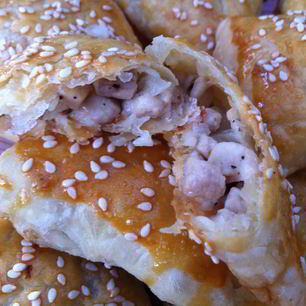 Рецепт Самсы из слоеного теста с курицей