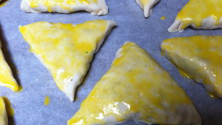 Рецепт самсы из слоеного теста с курицей