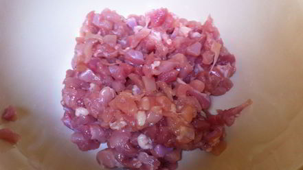 Рецепт самсы из слоеного теста с курицей