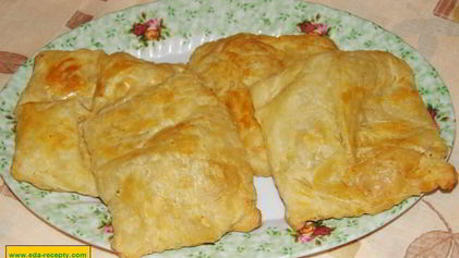 Рецепт Самсы из слоеного теста с мясом