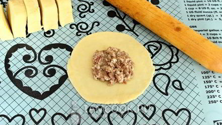 Рецепт самсы на сметанном тесте