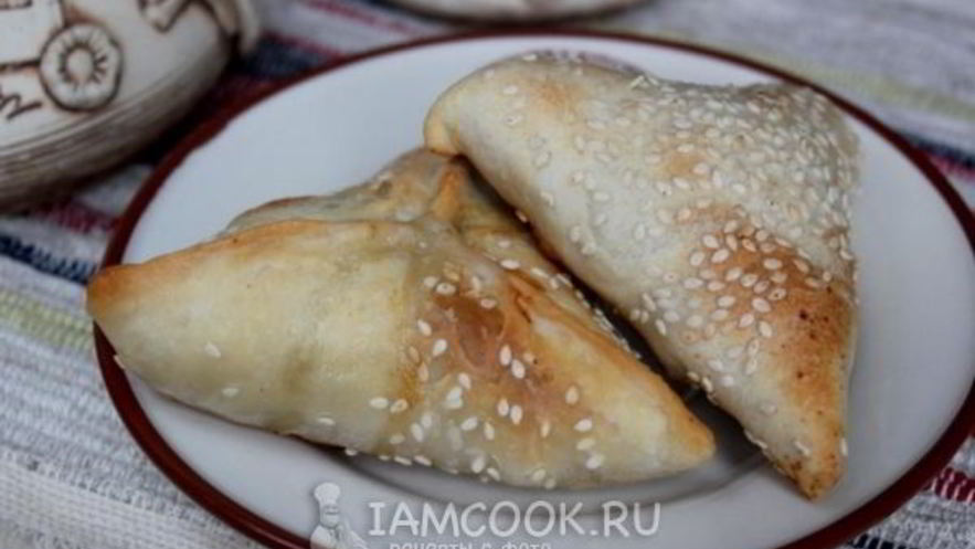 Рецепт самсы с бараниной