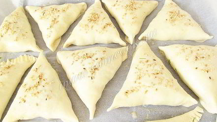 Рецепт самсы с брынзой и зеленью