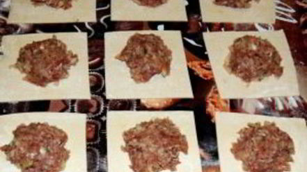 Рецепт самсы с фаршем