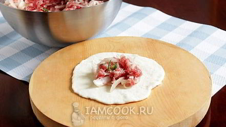 Рецепт самсы с говядиной и луком