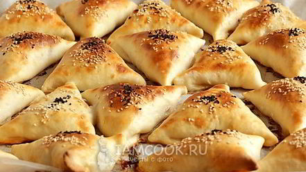 Рецепт самсы с говядиной и луком