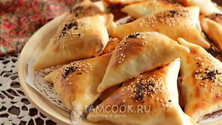 Рецепт самсы с говядиной и луком