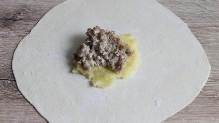 Рецепт самсы с картошкой и фаршем