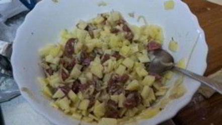 Рецепт самсы с курицей и картошкой